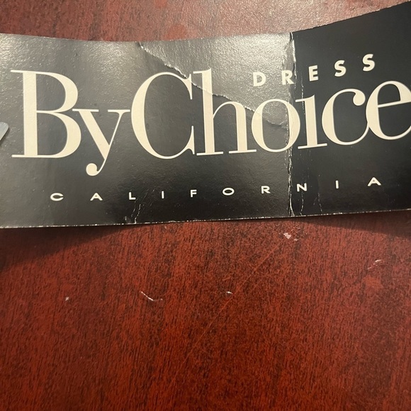 Dress By Choice California Green Lace See Thru Tie Back Sz 5 Long Sleeve - Picture 9 of 9